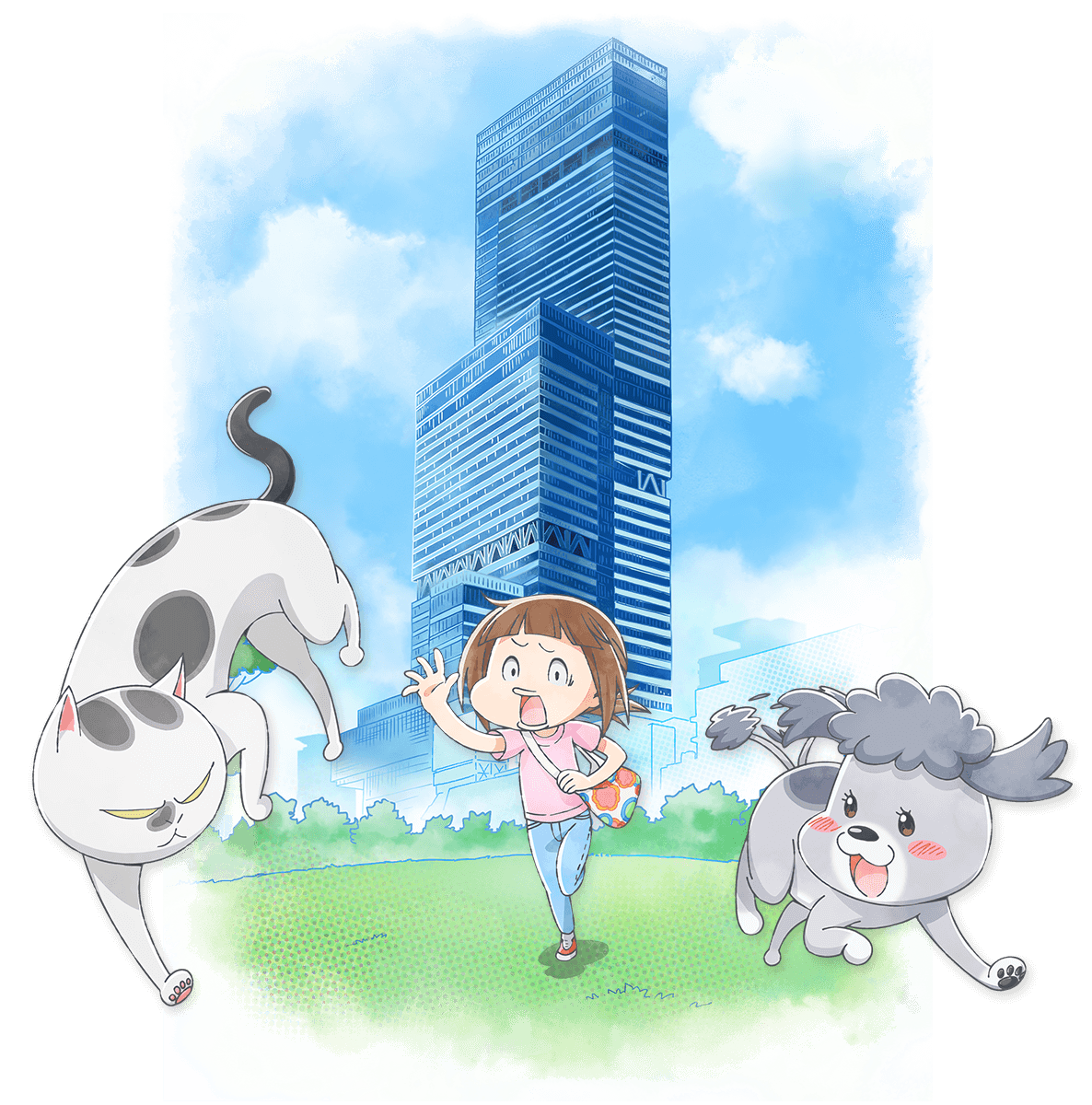 犬と猫どっちも飼ってると毎日たのしい展
